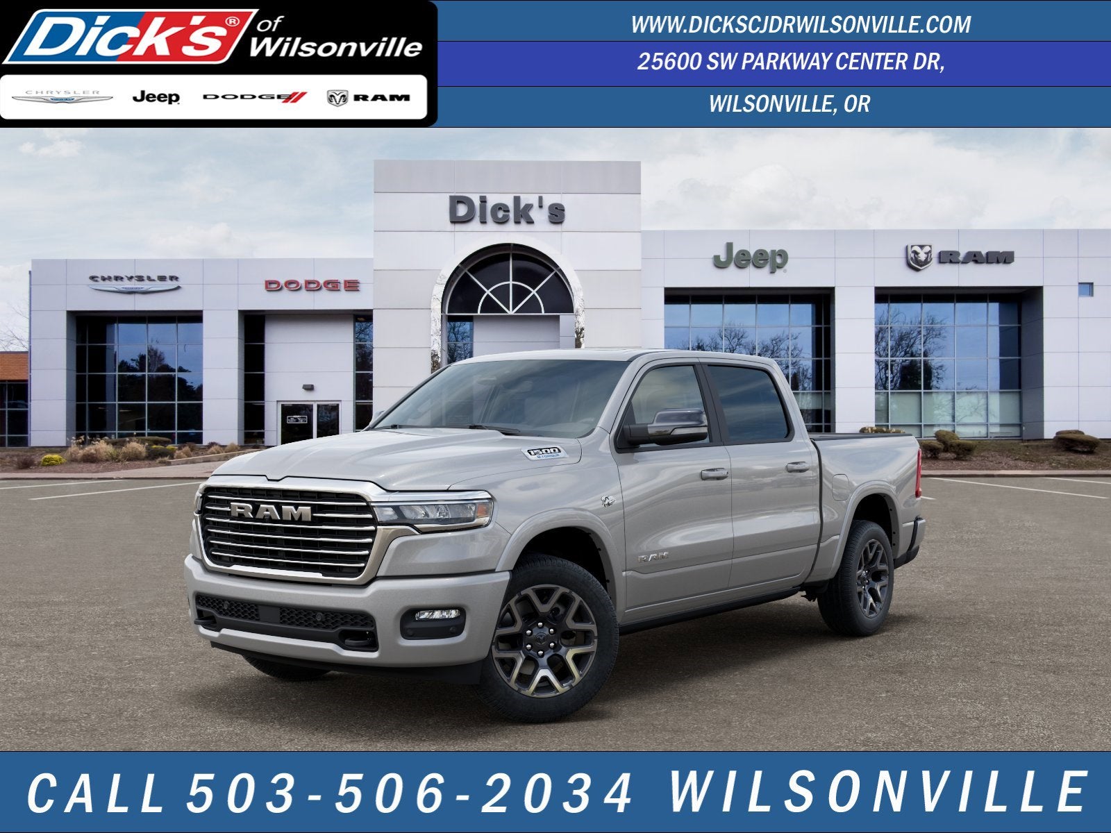 2026 RAM Ram 1500 RAM 1500 LARAMIE CREW CAB 4X4 5'7' BOX