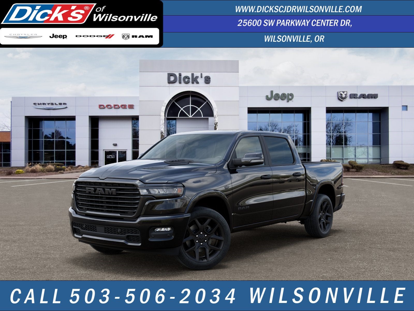 2027 RAM Ram 1500 RAM 1500 LARAMIE CREW CAB 4X4 5'7' BOX