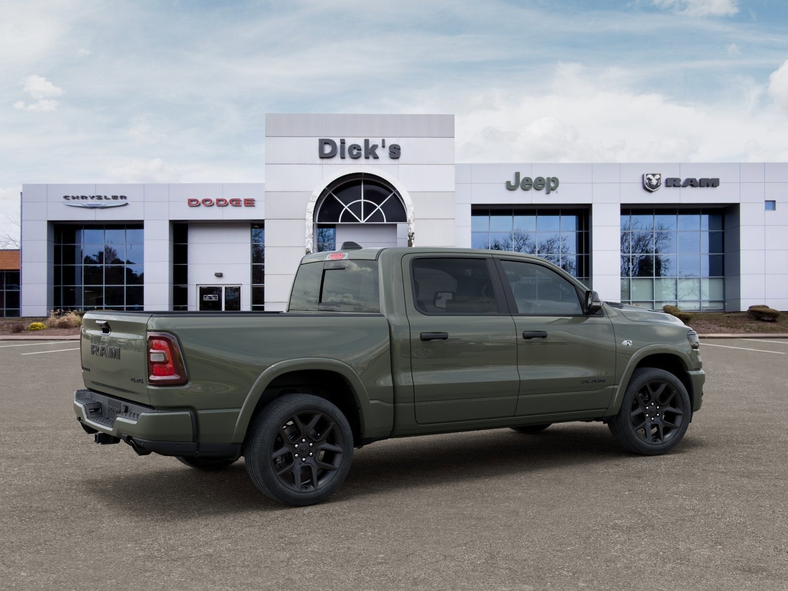 2026 RAM Ram 1500 RAM 1500 LARAMIE CREW CAB 4X4 5'7' BOX