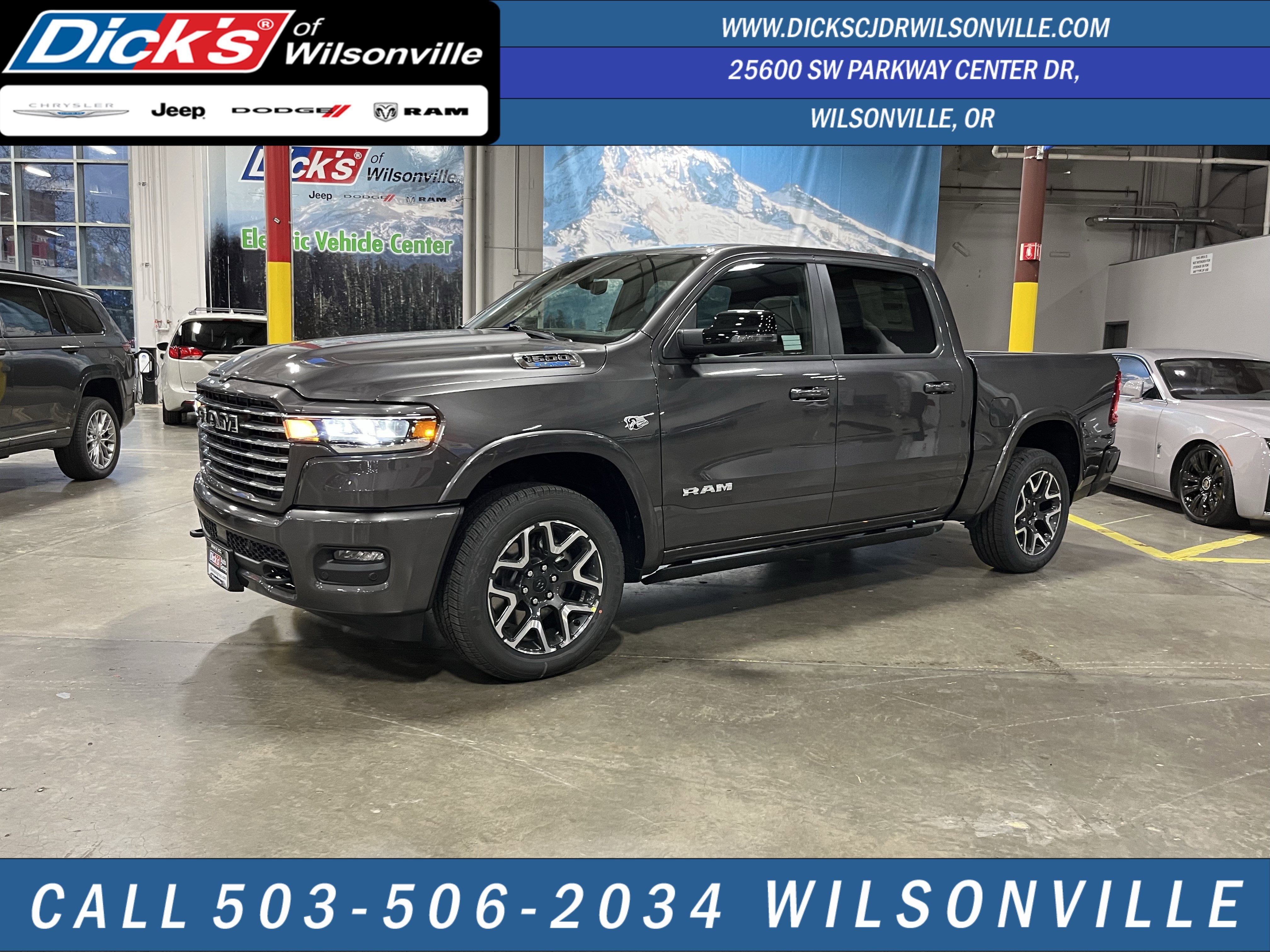 2026 RAM Ram 1500 RAM 1500 LARAMIE CREW CAB 4X4 5'7' BOX