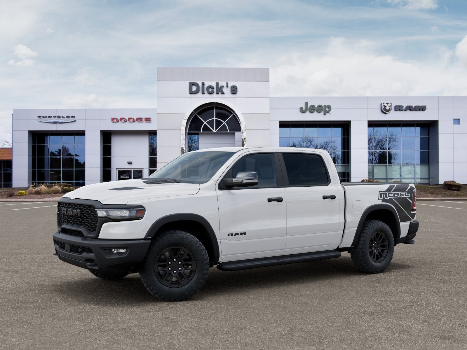 2027 RAM Ram 1500 RAM 1500 REBEL CREW CAB 4X4 5'7' BOX