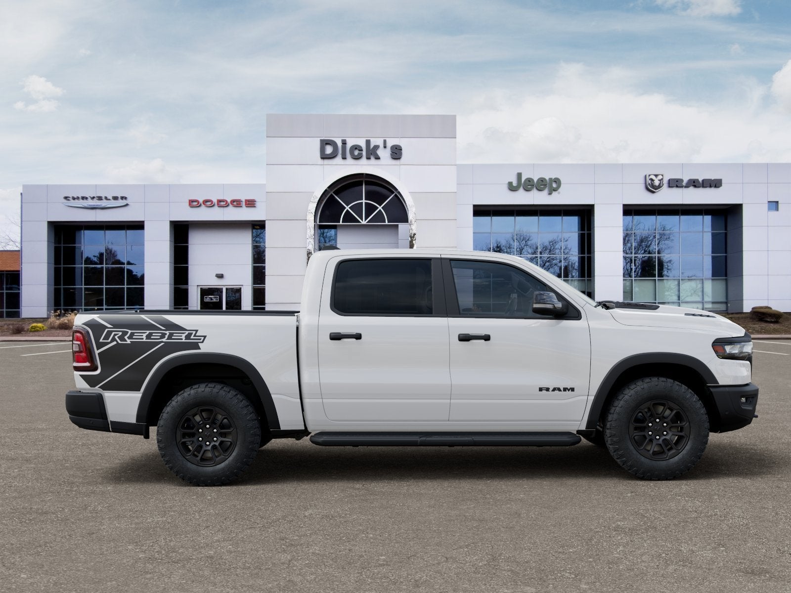 2027 RAM Ram 1500 RAM 1500 REBEL CREW CAB 4X4 5'7' BOX