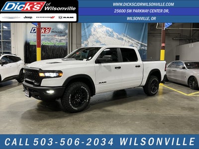 2026 RAM Ram 1500 RAM 1500 REBEL CREW CAB 4X4 5'7' BOX