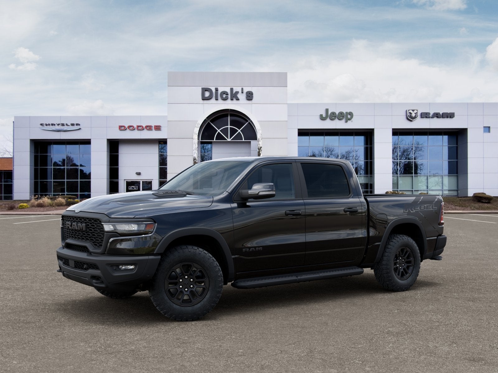 2027 RAM Ram 1500 RAM 1500 REBEL CREW CAB 4X4 5'7' BOX