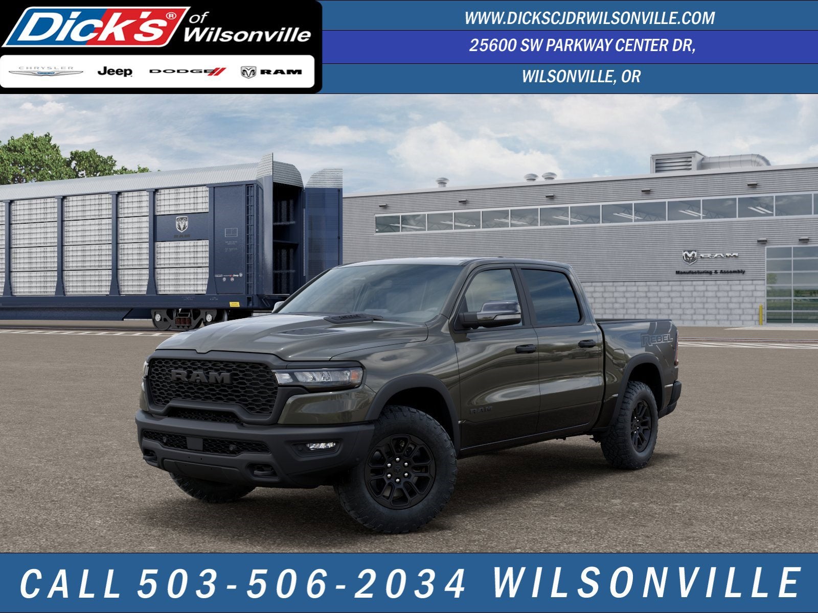 2026 RAM Ram 1500 RAM 1500 REBEL CREW CAB 4X4 5'7' BOX