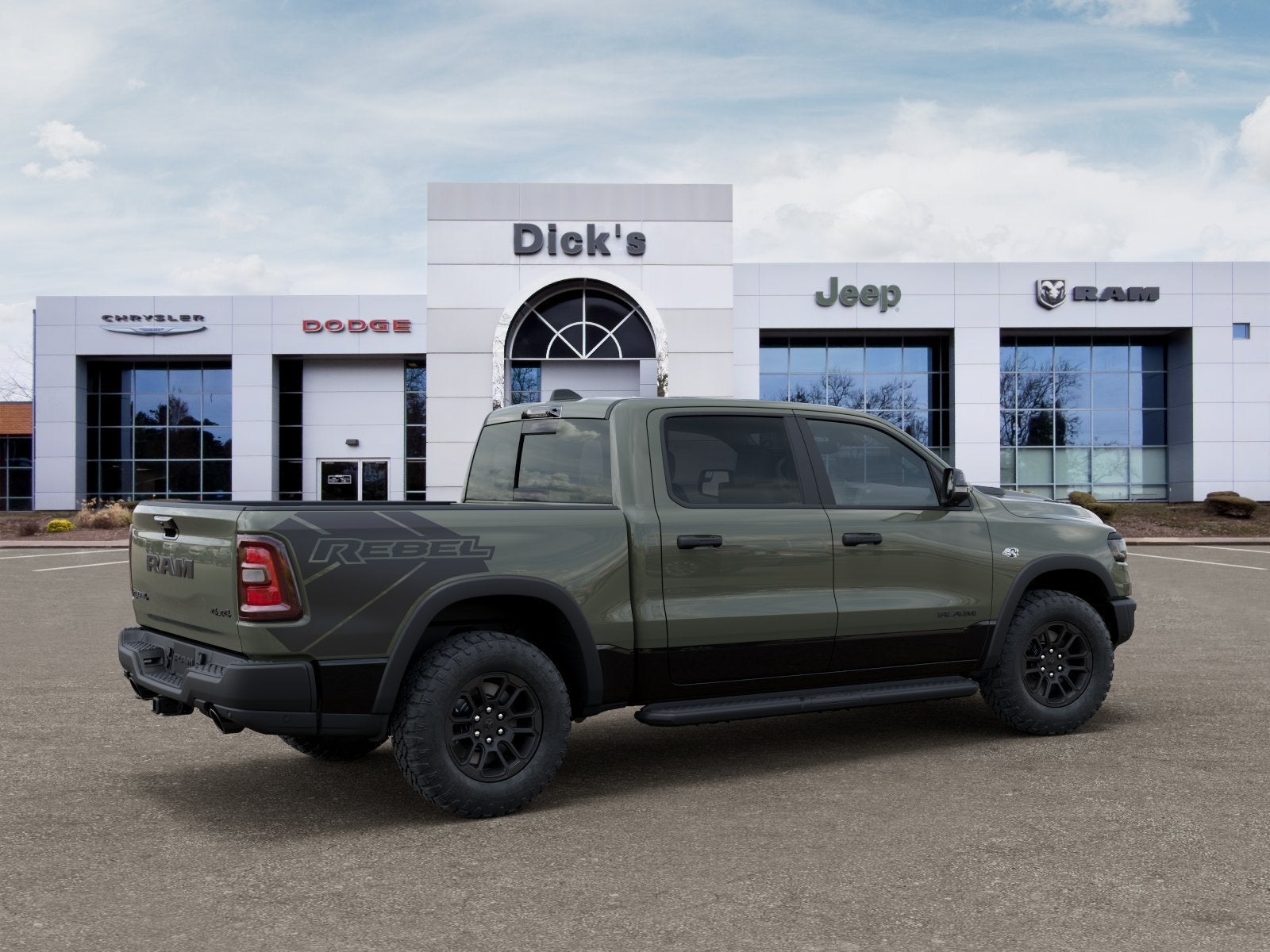2026 RAM Ram 1500 RAM 1500 REBEL CREW CAB 4X4 5'7' BOX