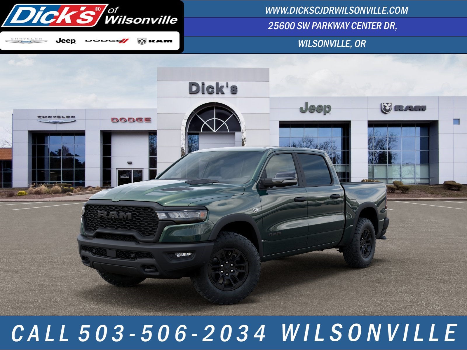 2026 RAM Ram 1500 RAM 1500 REBEL CREW CAB 4X4 5'7' BOX