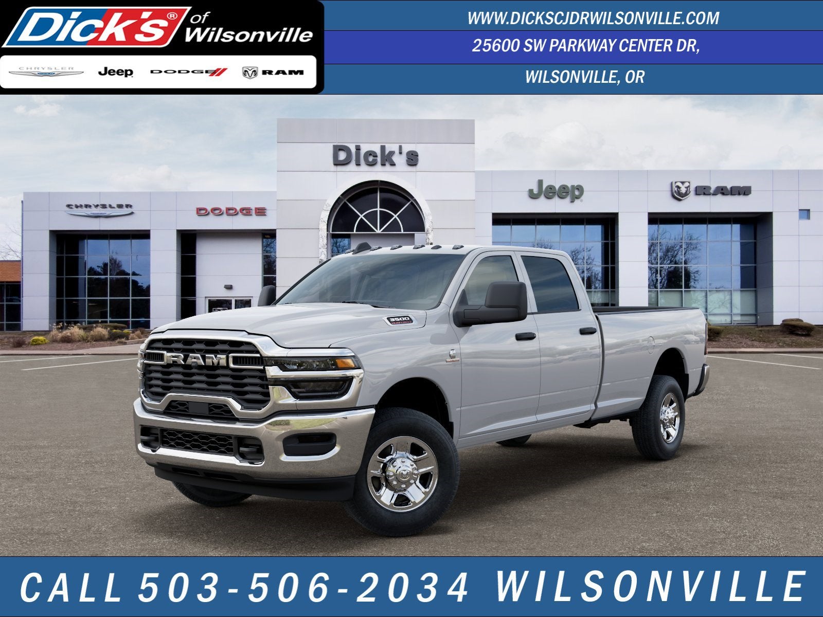 2026 RAM Ram 3500 RAM 3500 TRADESMAN CREW CAB 4X4 8' BOX