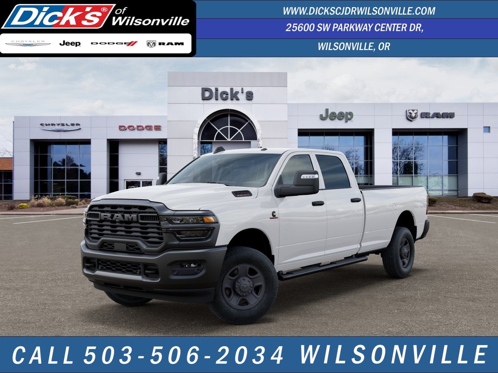 2026 RAM Ram 3500 RAM 3500 TRADESMAN CREW CAB 4X4 8' BOX