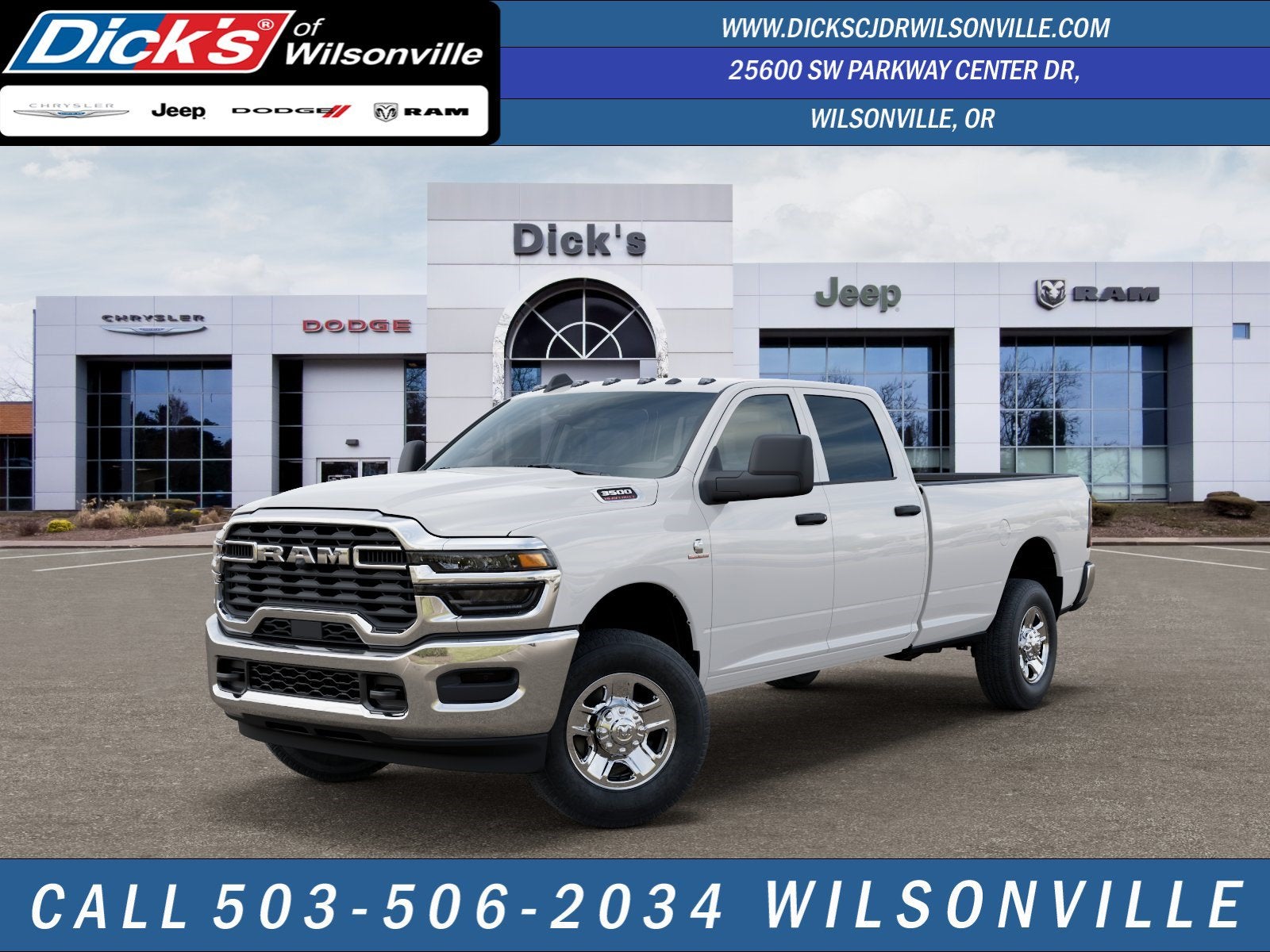 2026 RAM Ram 3500 RAM 3500 TRADESMAN CREW CAB 4X4 8' BOX