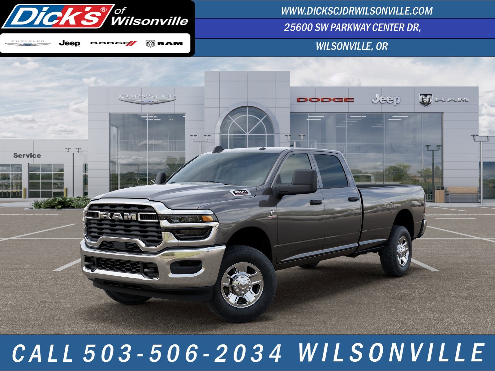 2026 RAM Ram 3500 RAM 3500 TRADESMAN CREW CAB 4X4 8' BOX