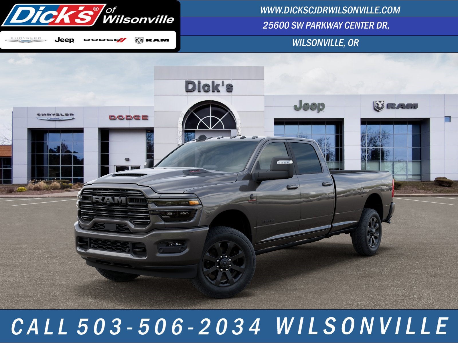 2026 RAM Ram 3500 RAM 3500 LARAMIE CREW CAB 4X4 8' BOX