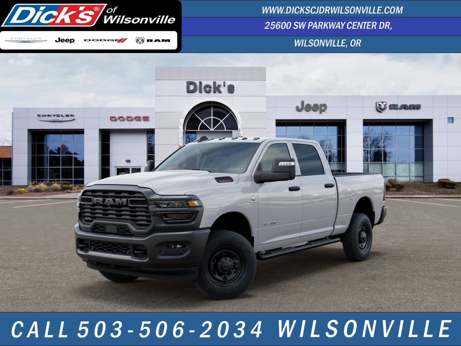 2026 RAM Ram 2500 RAM 2500 WARLOCK CREW CAB 4X4 6'4' BOX