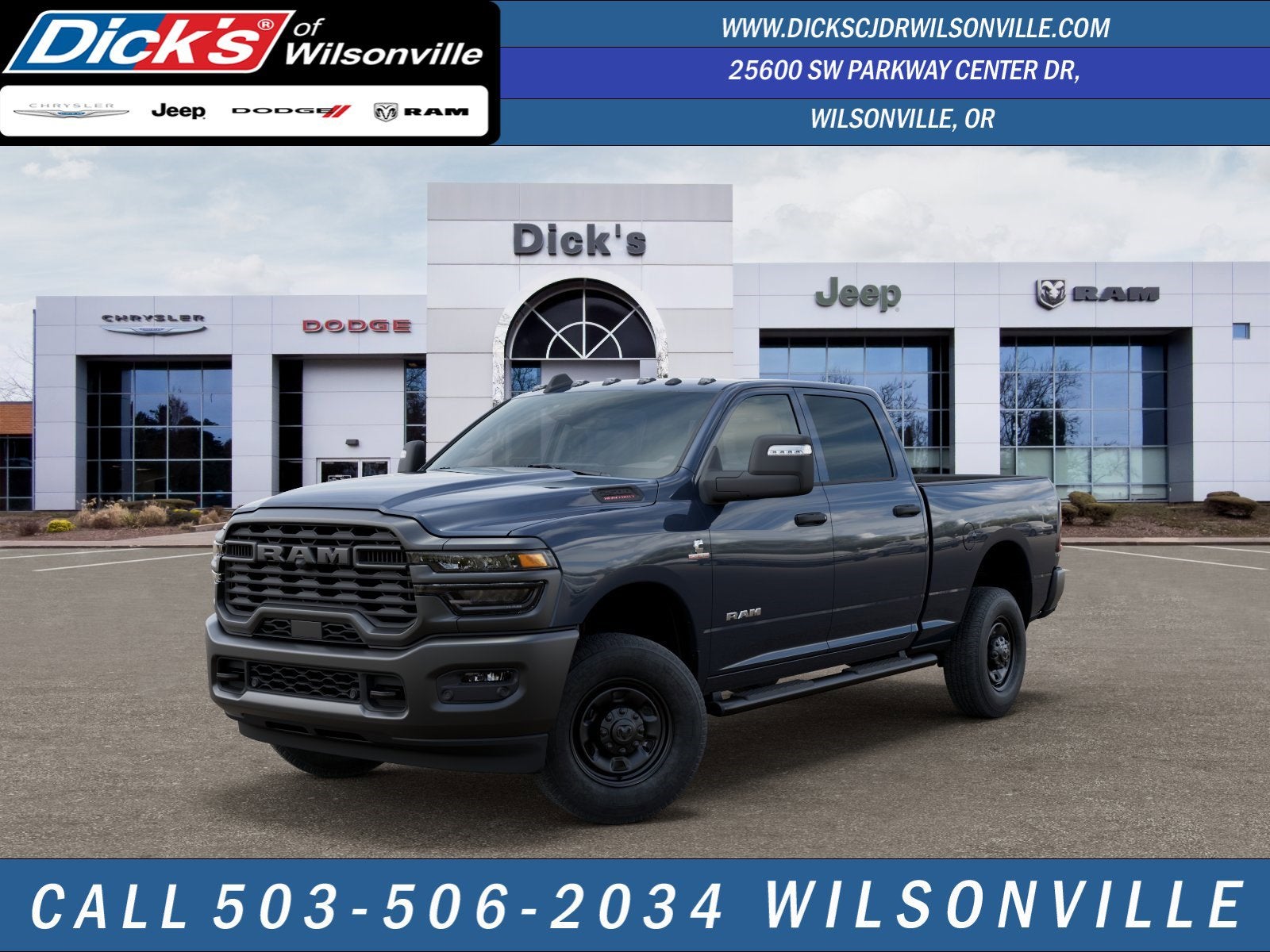 2026 RAM Ram 2500 RAM 2500 WARLOCK CREW CAB 4X4 6'4' BOX