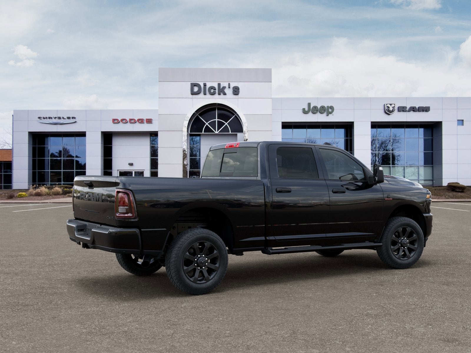 2026 RAM Ram 2500 RAM 2500 BLACK EXPRESS CREW CAB 4X4 6'4' BOX