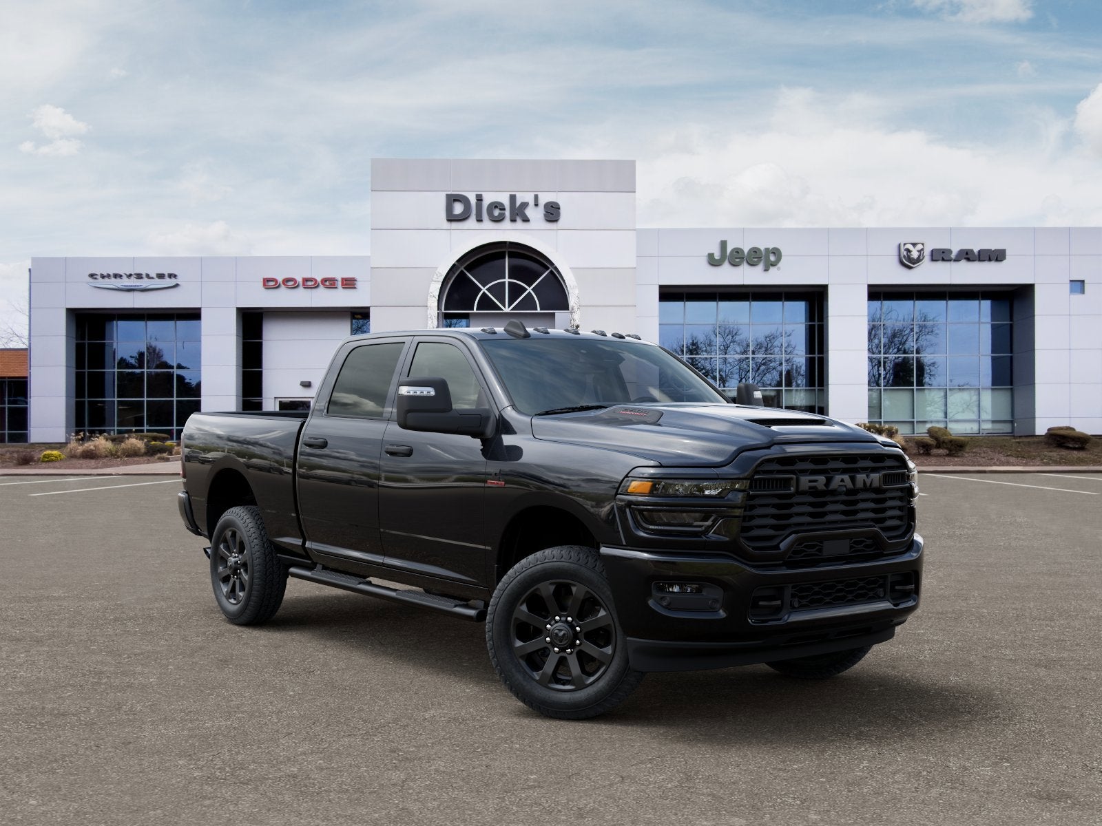 2026 RAM Ram 2500 RAM 2500 BLACK EXPRESS CREW CAB 4X4 6'4' BOX