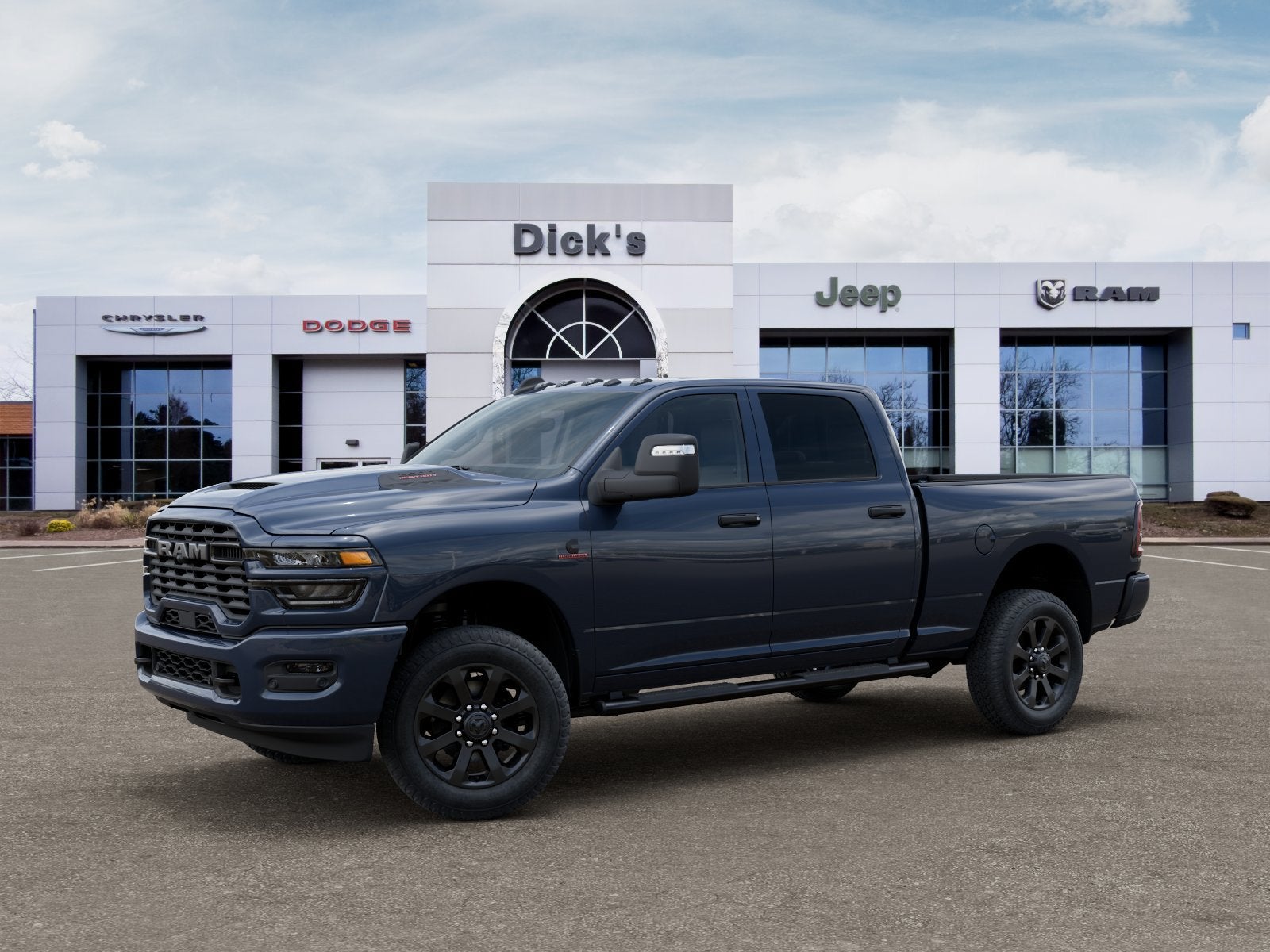 2026 RAM Ram 2500 RAM 2500 BLACK EXPRESS CREW CAB 4X4 6'4' BOX