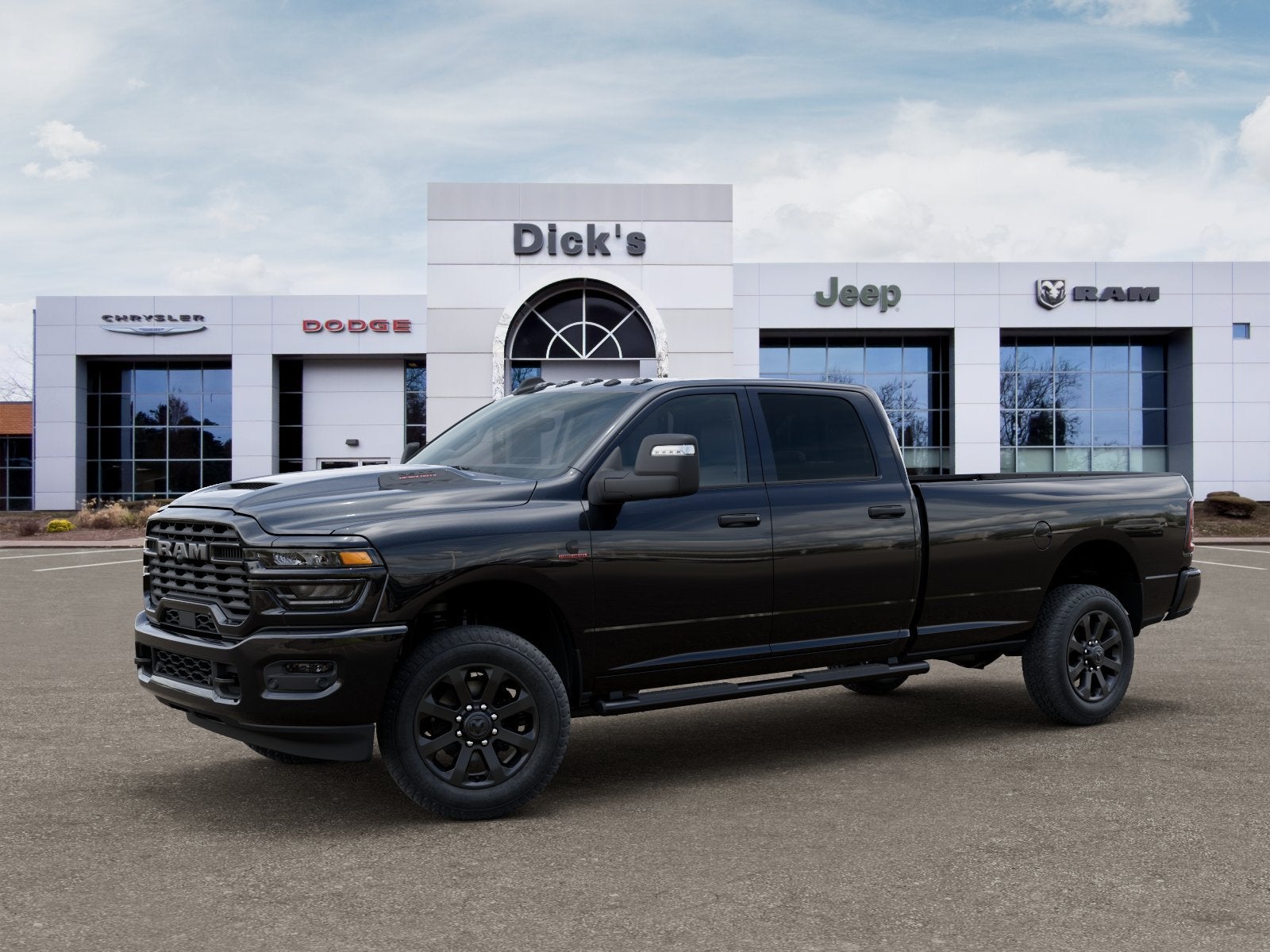 2026 RAM Ram 2500 RAM 2500 BLACK EXPRESS CREW CAB 4X4 8' BOX