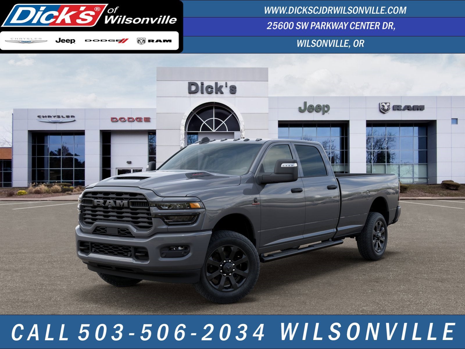 2026 RAM Ram 2500 RAM 2500 BLACK EXPRESS CREW CAB 4X4 8' BOX