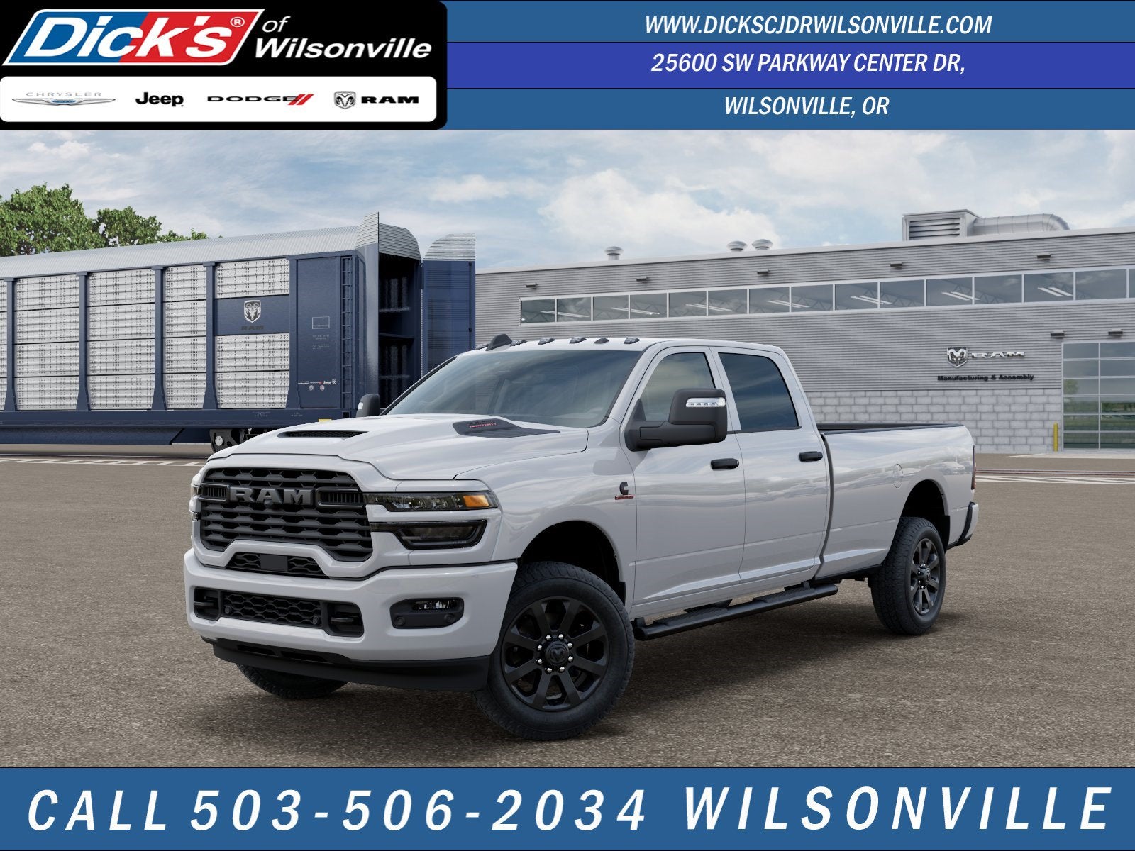 2026 RAM Ram 2500 RAM 2500 BLACK EXPRESS CREW CAB 4X4 8' BOX