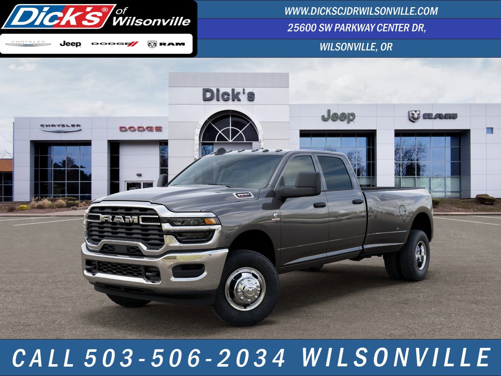 2026 RAM Ram 3500 RAM 3500 TRADESMAN CREW CAB 4X4 8' BOX