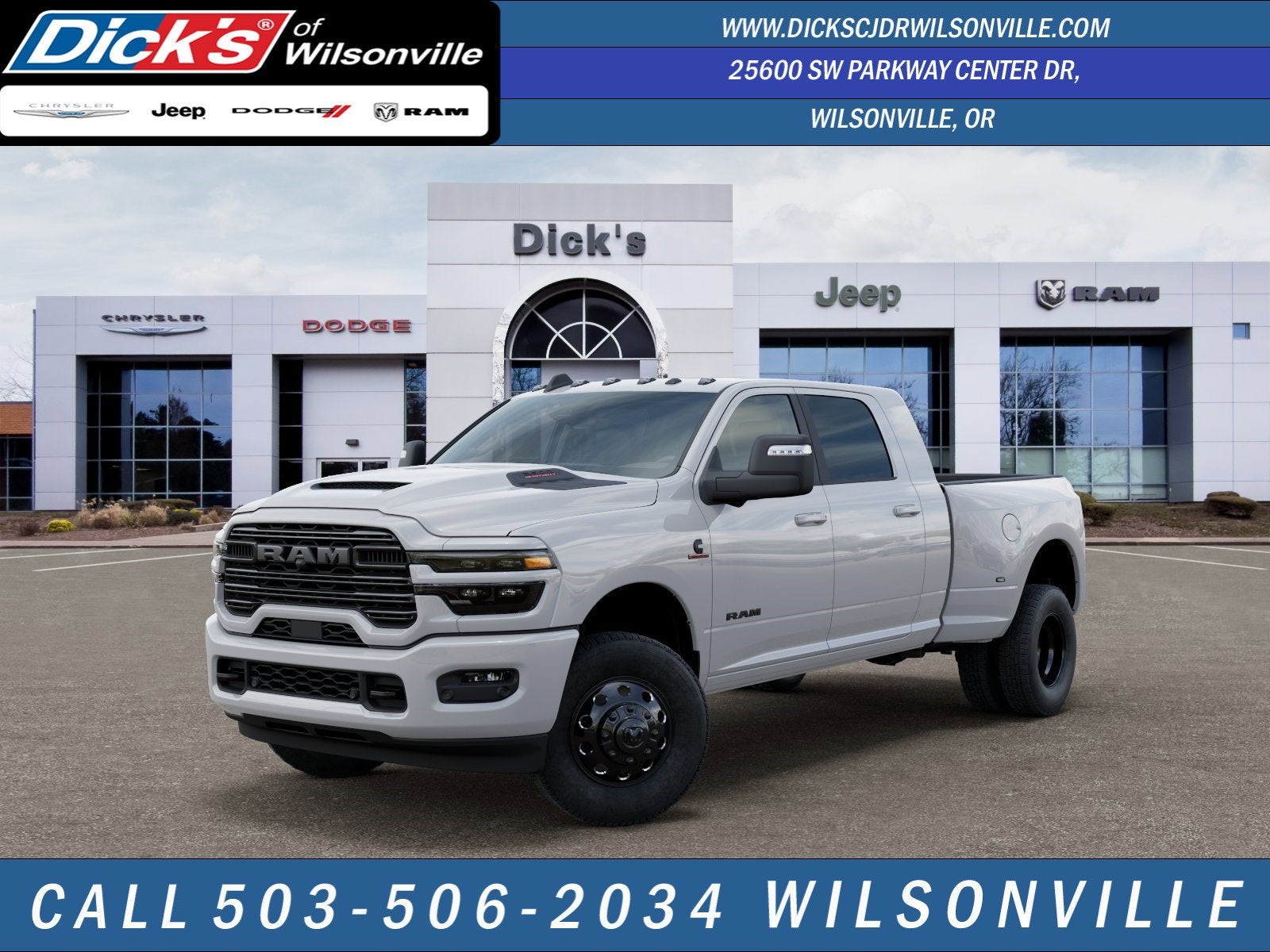2026 RAM Ram 3500 RAM 3500 LARAMIE MEGA CAB 4X4 6'4' BOX