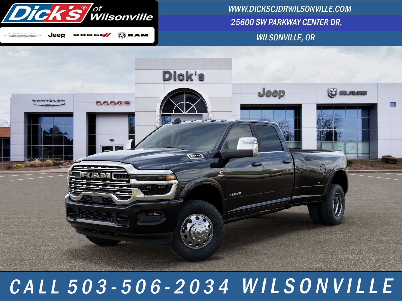 2026 RAM Ram 3500 RAM 3500 LIMITED LONGHORN CREW CAB 4X4 8' BOX