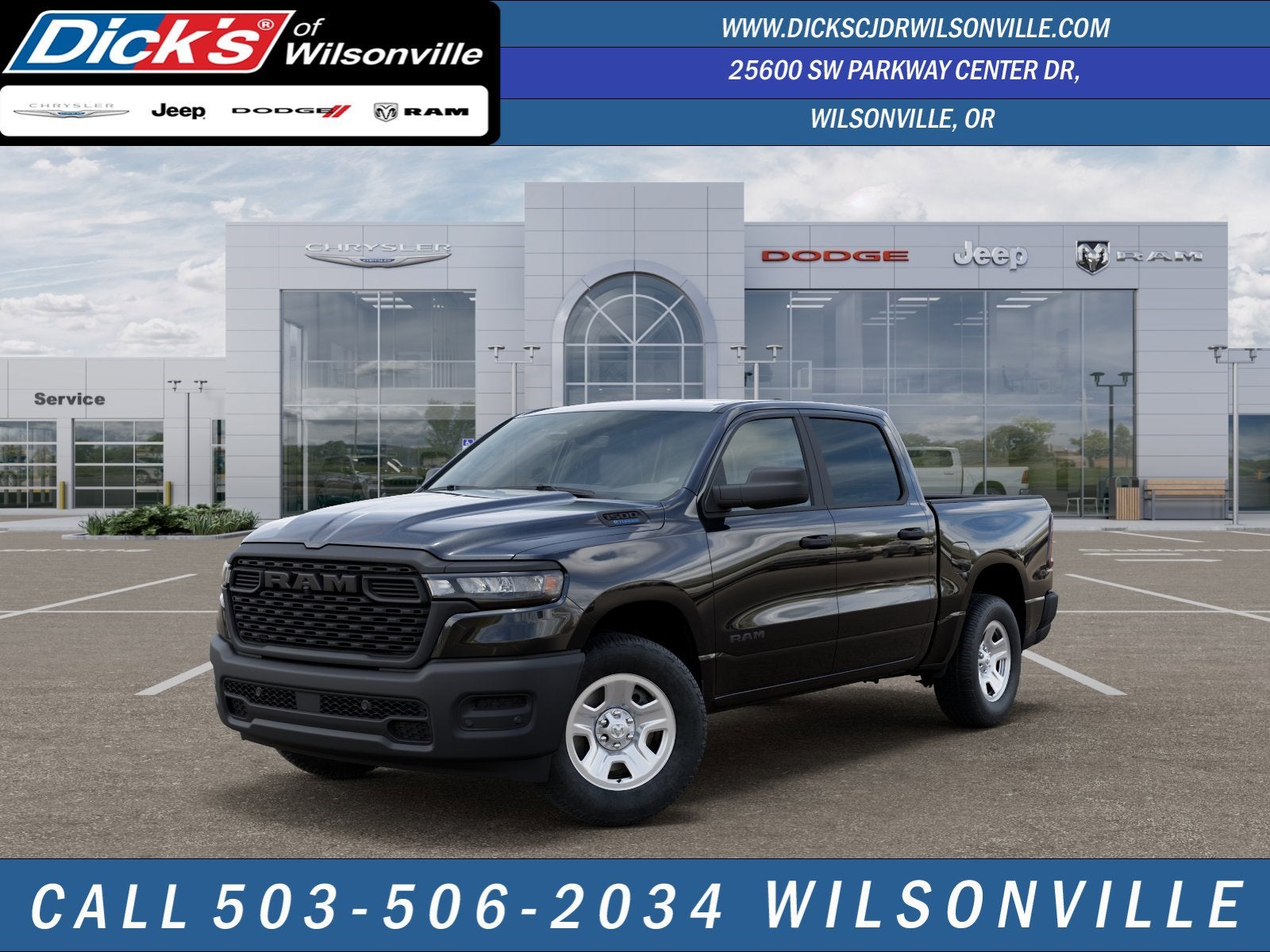 2026 RAM Ram 1500 RAM 1500 TRADESMAN CREW CAB 4X4 5'7' BOX