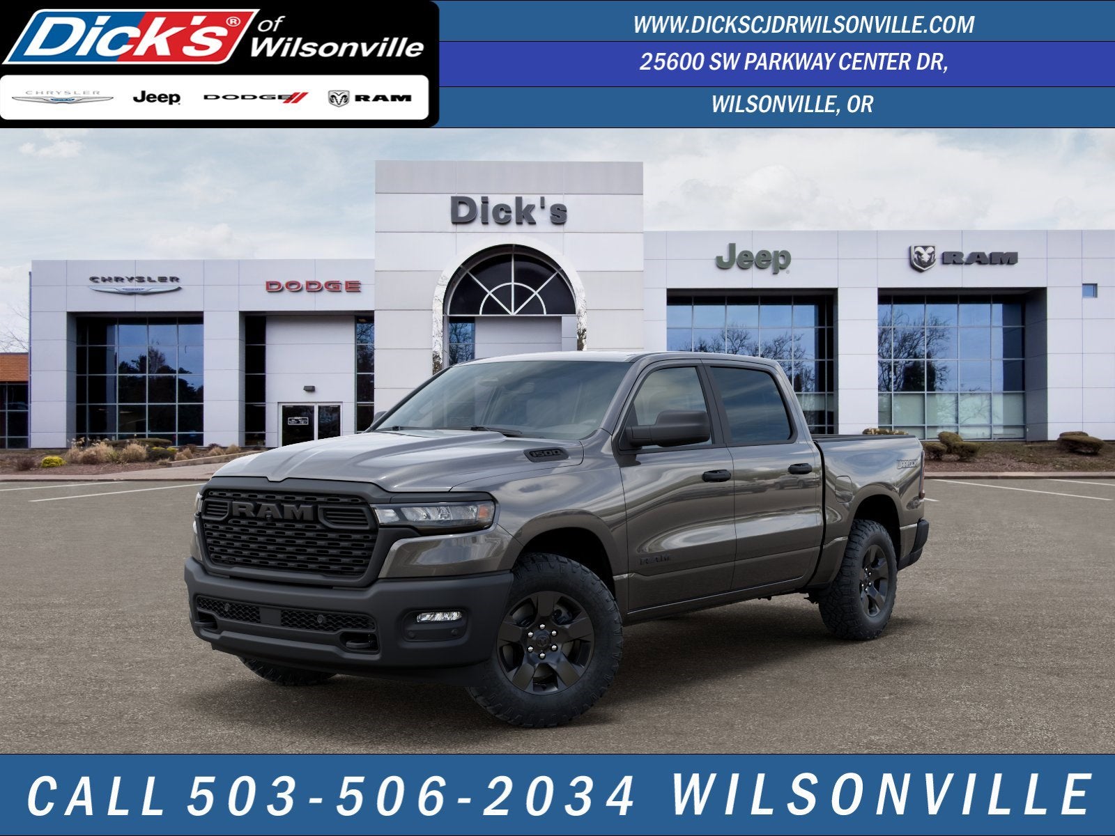 2026 RAM Ram 1500 RAM 1500 WARLOCK CREW CAB 4X4 5'7' BOX