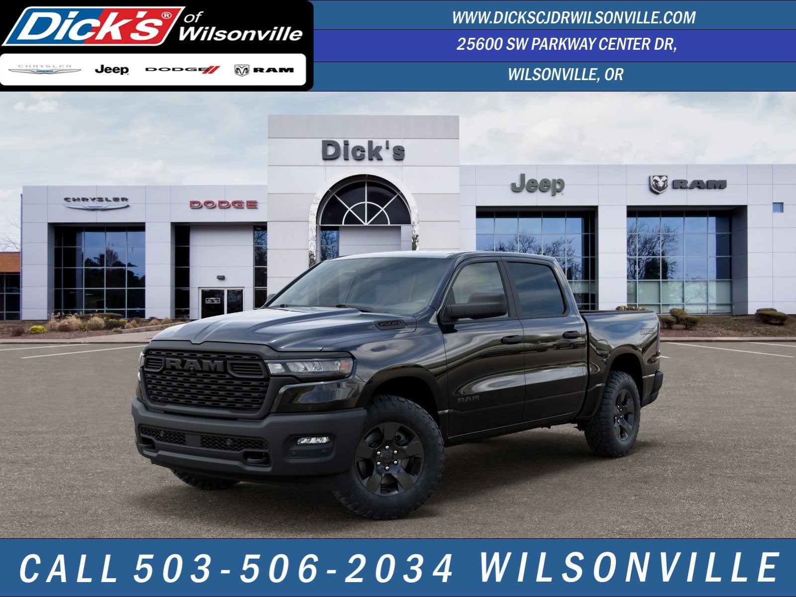 2026 RAM Ram 1500 RAM 1500 WARLOCK CREW CAB 4X4 5'7' BOX