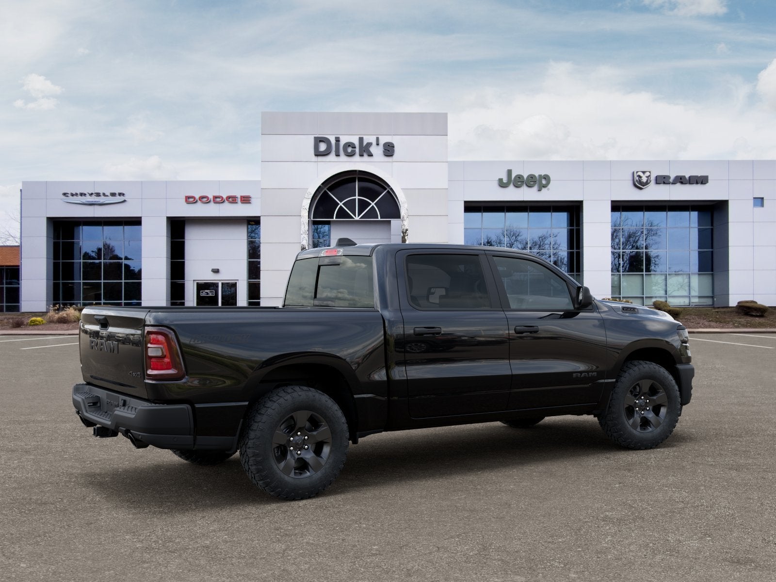 2026 RAM 1500 RAM 1500 WARLOCK CREW CAB 4X4 5'7' BOX