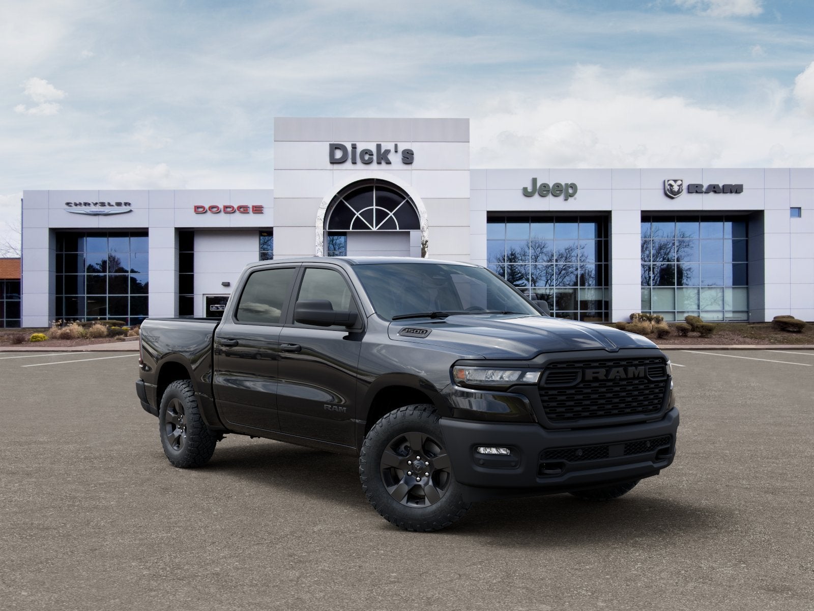 2026 RAM 1500 RAM 1500 WARLOCK CREW CAB 4X4 5'7' BOX