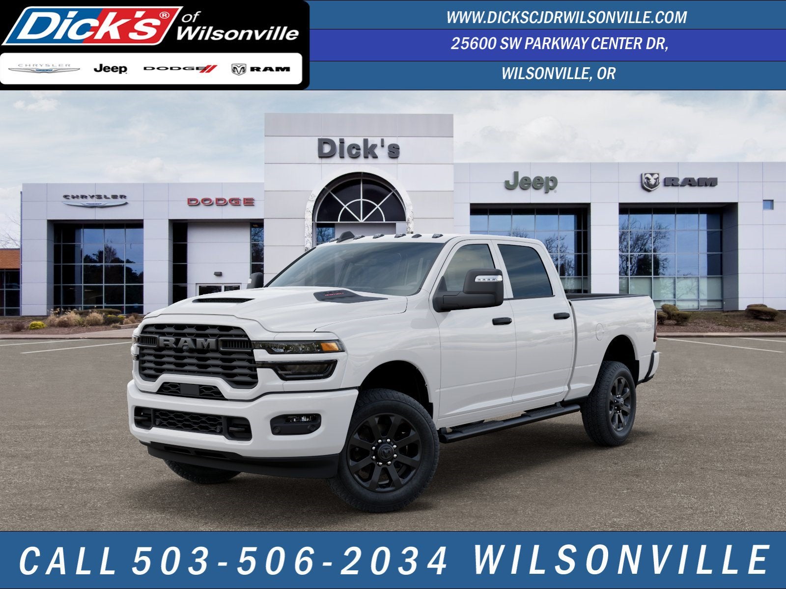 2027 RAM Ram 2500 RAM 2500 BLACK EXPRESS CREW CAB 4X4 6'4' BOX