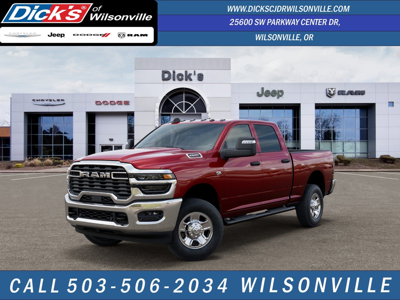 2027 RAM Ram 2500 RAM 2500 TRADESMAN CREW CAB 4X4 6'4' BOX