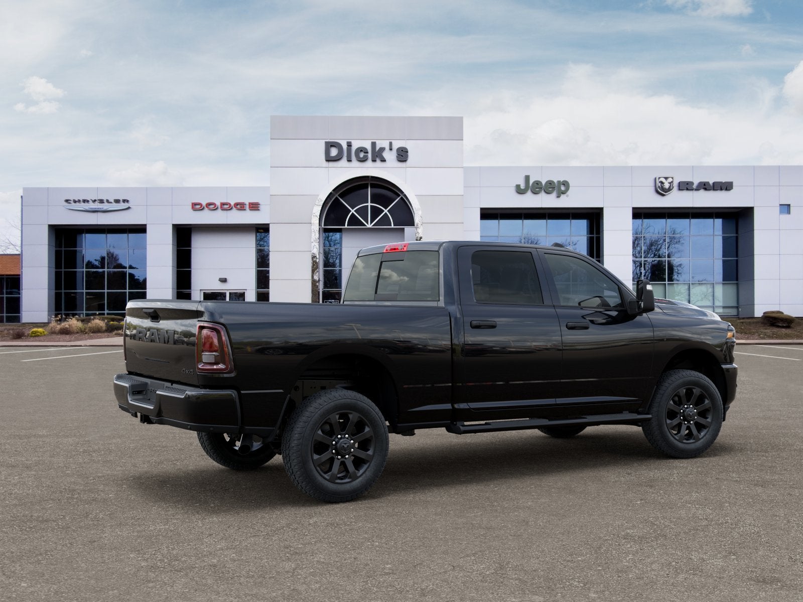 2026 RAM Ram 2500 RAM 2500 BLACK EXPRESS CREW CAB 4X4 6'4' BOX