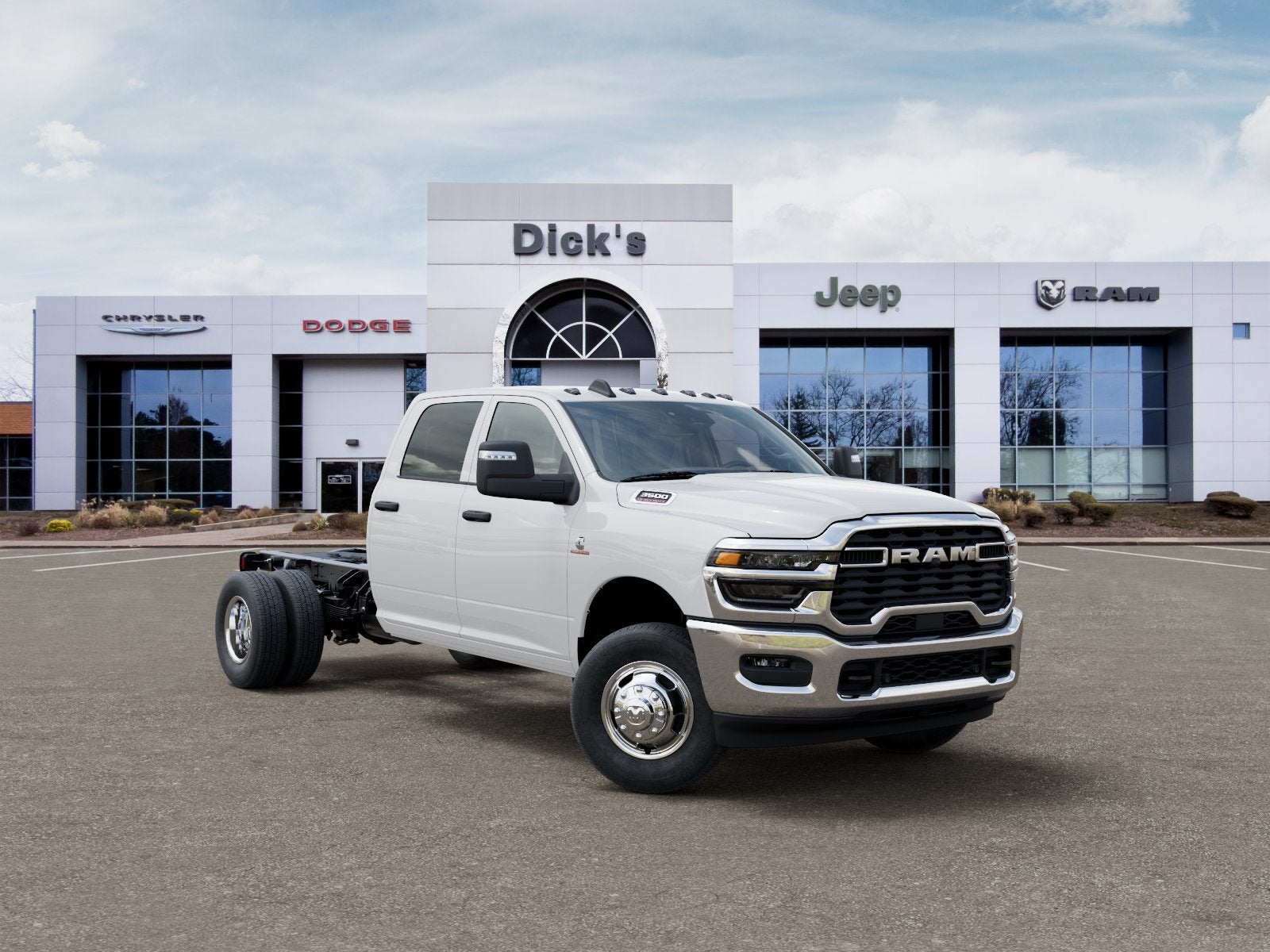 2027 RAM Ram 3500 Chassis Cab RAM 3500 TRADESMAN CREW CAB CHASSIS 4X4 60' CA