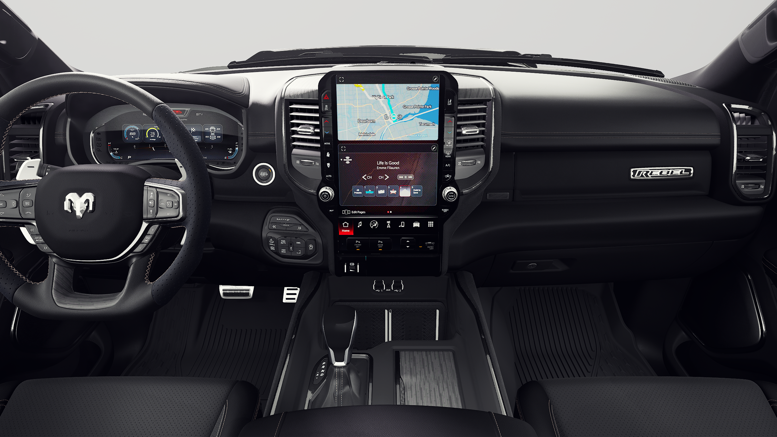 2027 RAM Ram 1500 RAM 1500 REBEL CREW CAB 4X4 5'7' BOX