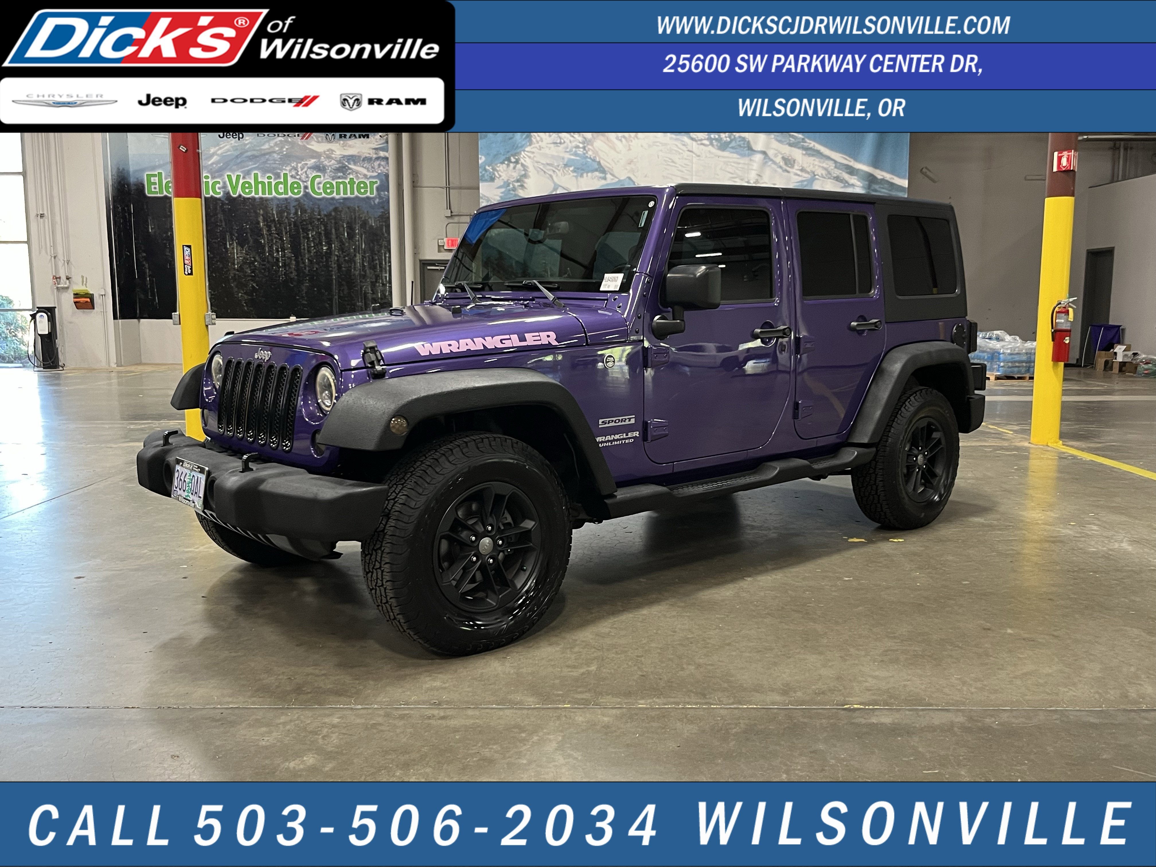 2017 Jeep Wrangler Unlimited Sport