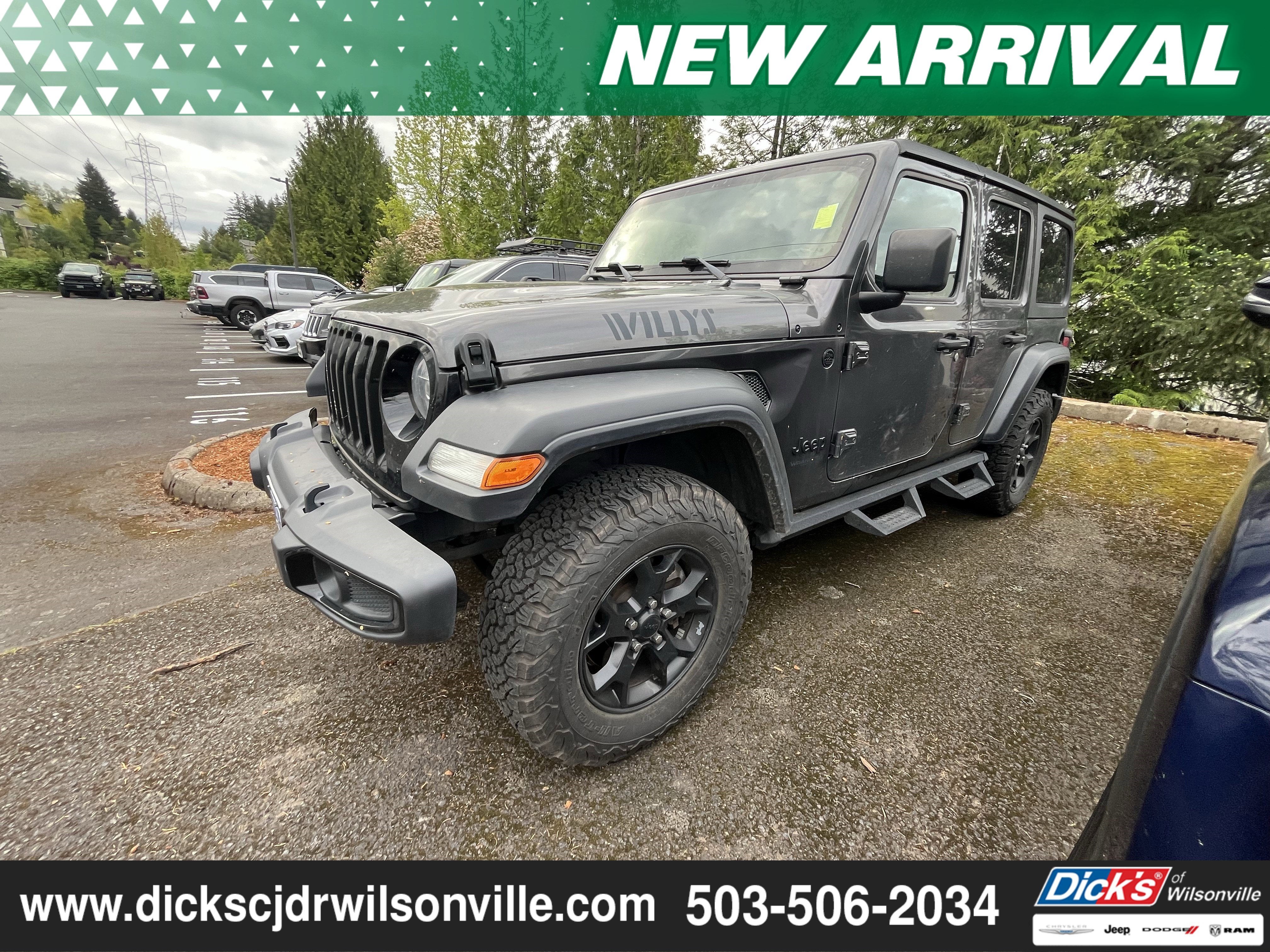 2020 Jeep Wrangler Unlimited Willys