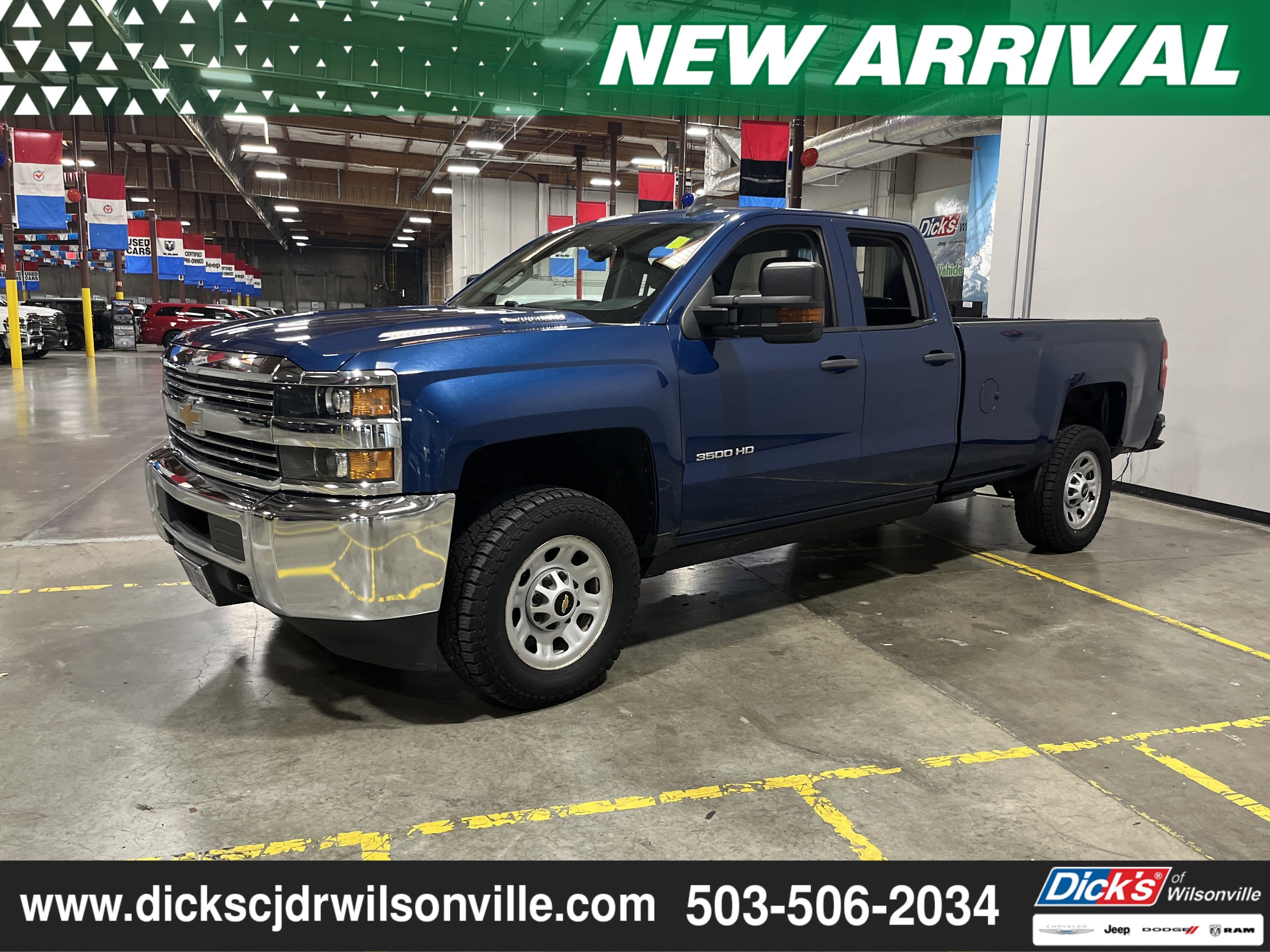 2016 Chevrolet Silverado HD Work Truck Double Cab Long Box SRW's photo