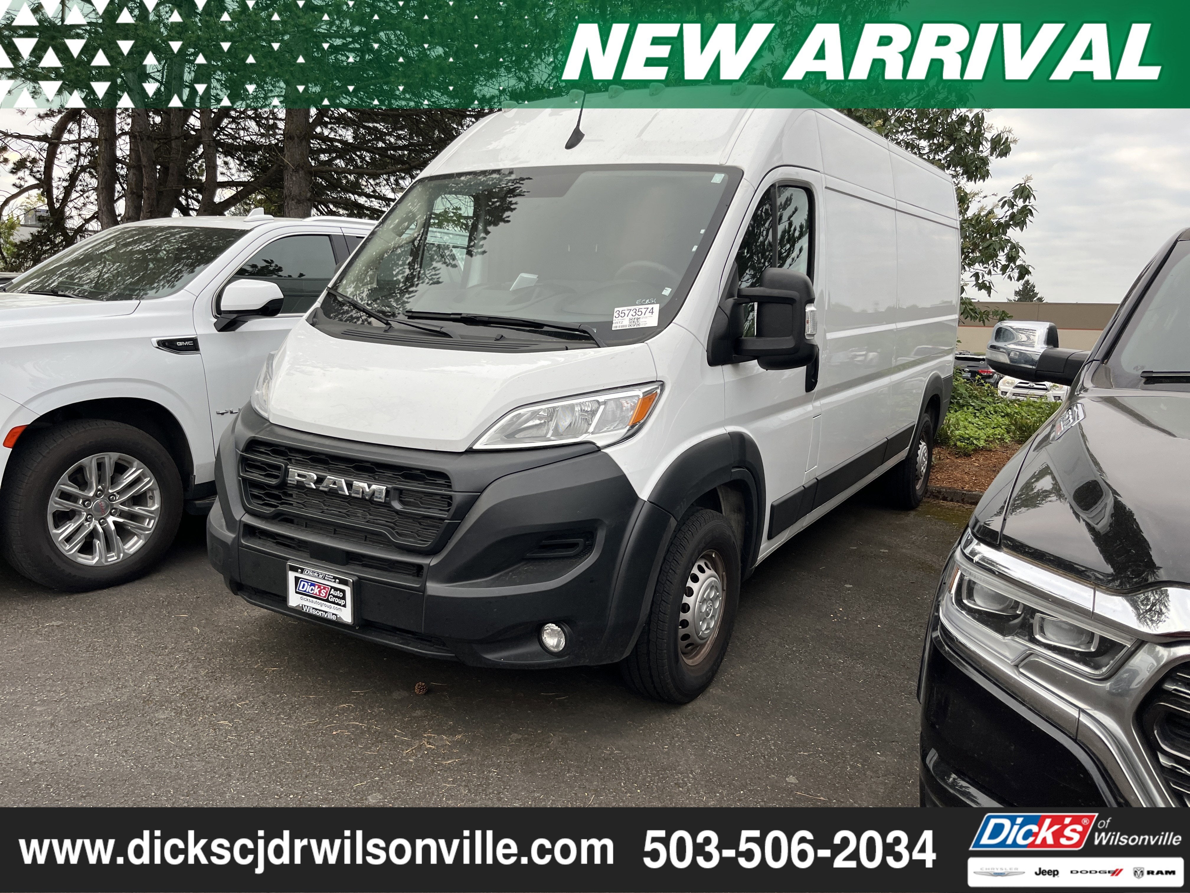 2026 RAM ProMaster 2500 High Roof