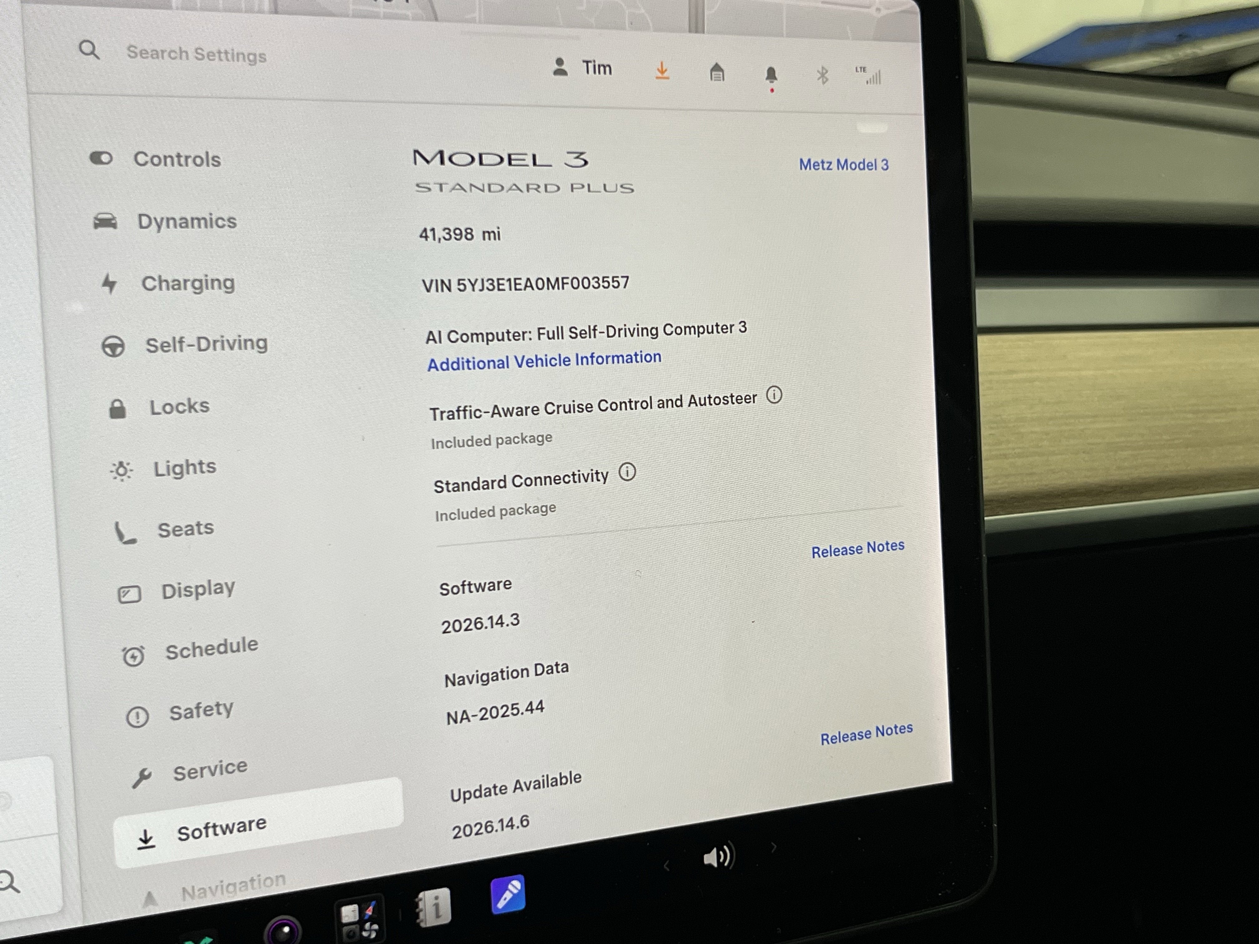 2021 Tesla Model 3 Standard Range Plus