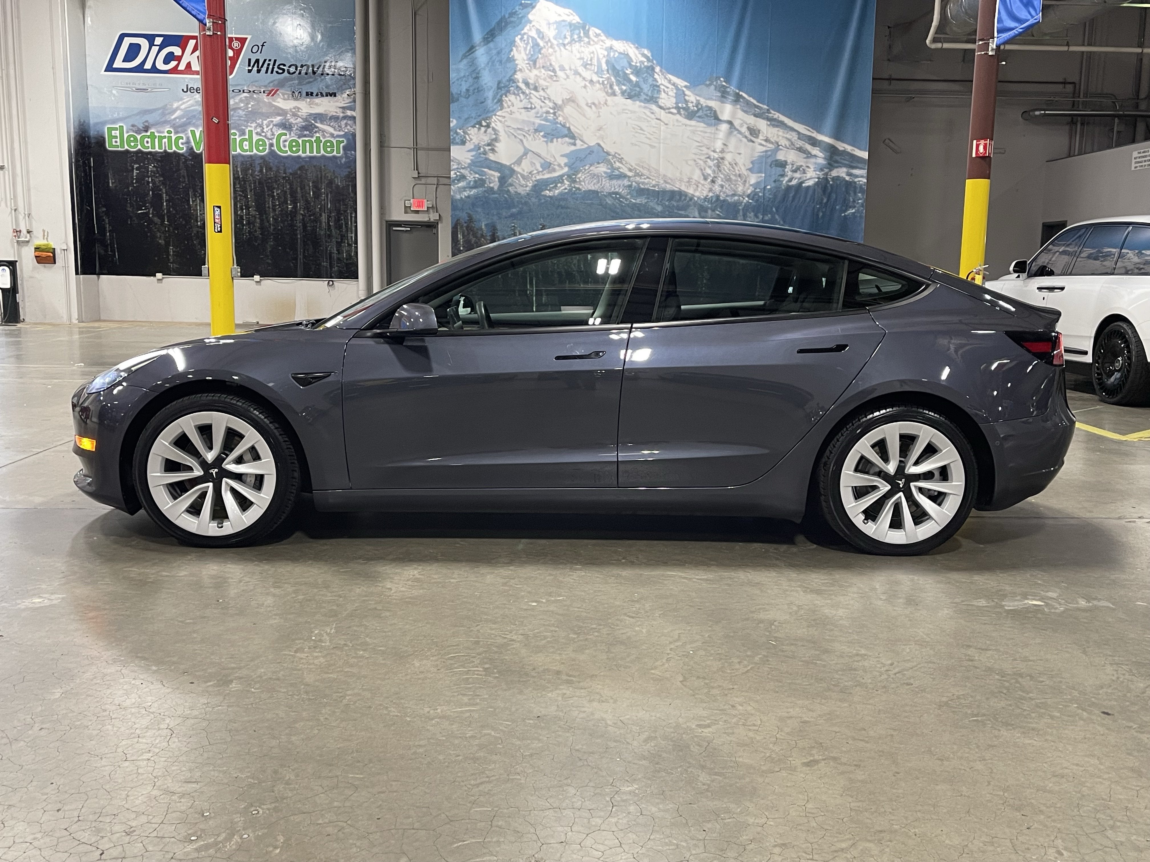 Used 2021 Tesla Model 3 Base with VIN 5YJ3E1EB7MF049377 for sale in Wilsonville, OR