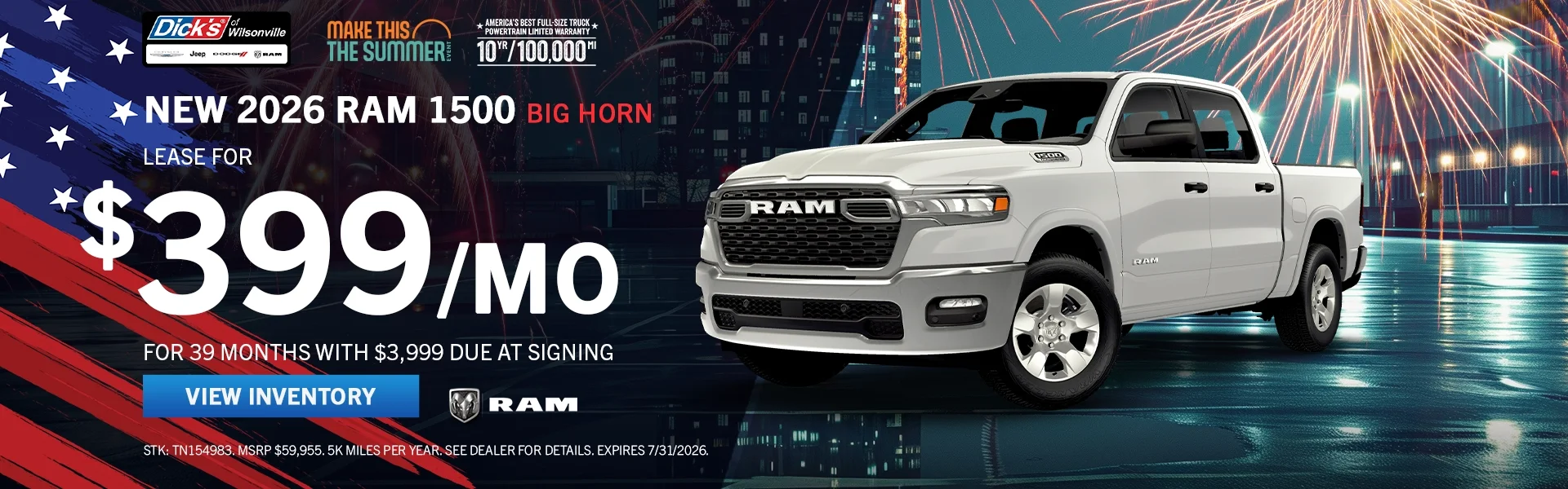 NEW 2026 RAM 1500
