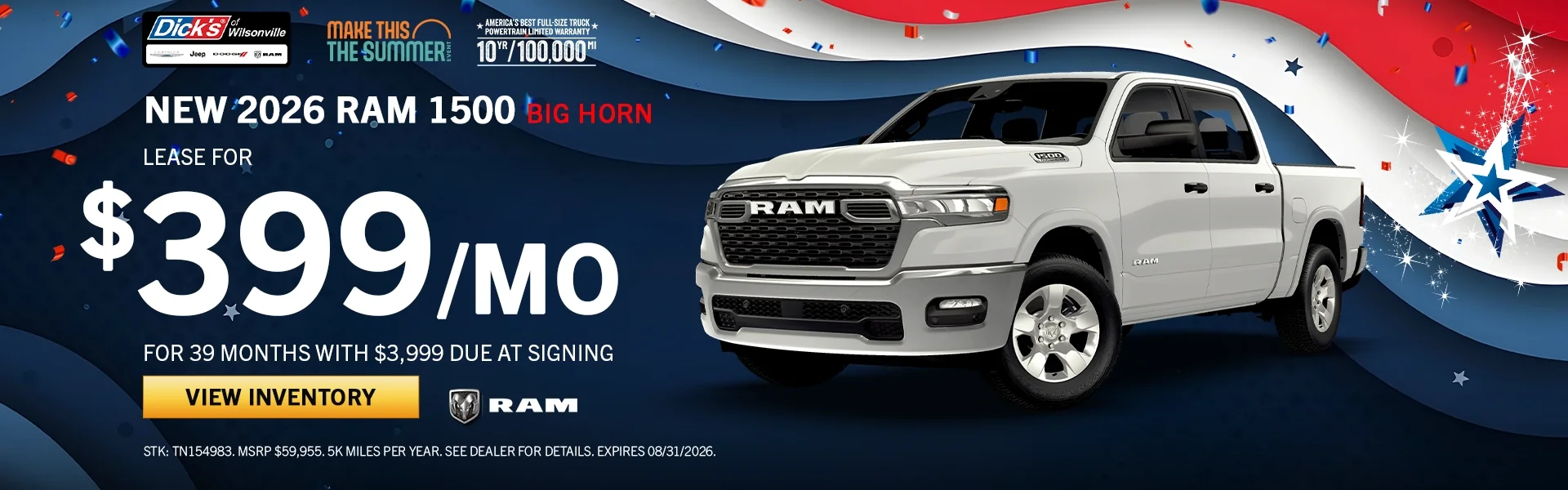 2026 RAM 1500