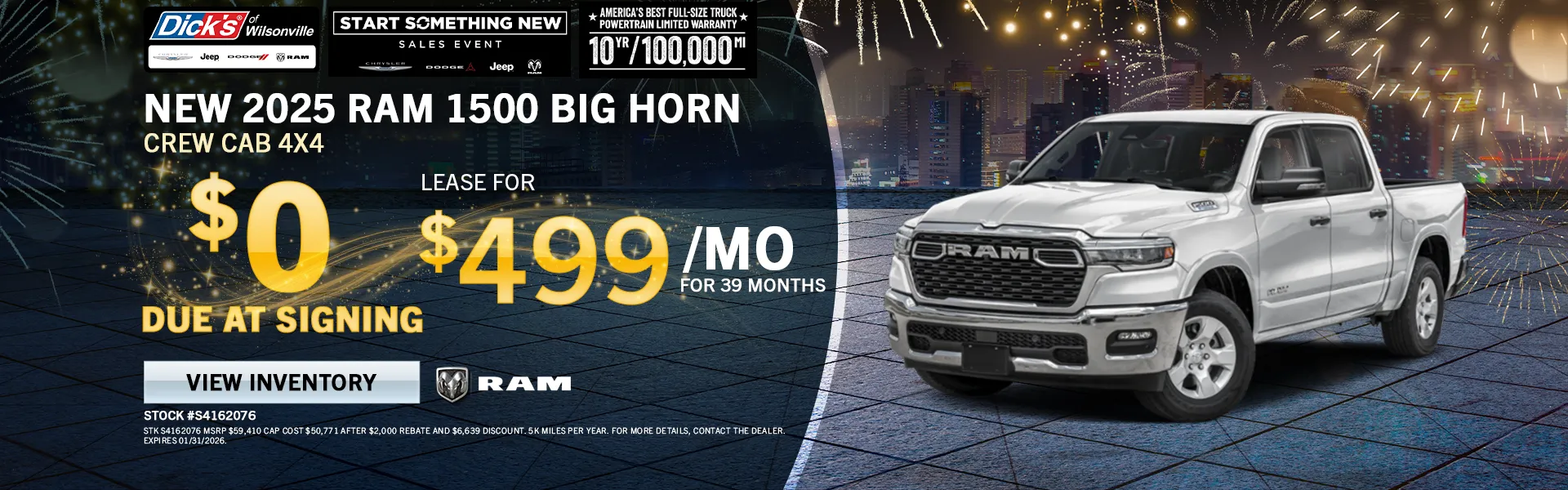 New 2025 RAM 1500 Bighorn Special