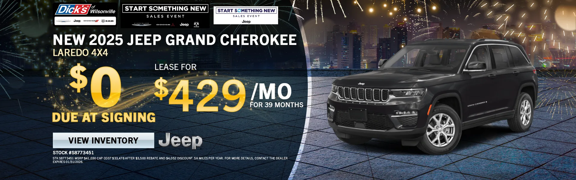 New 2025 Jeep Grand Cherokee Special