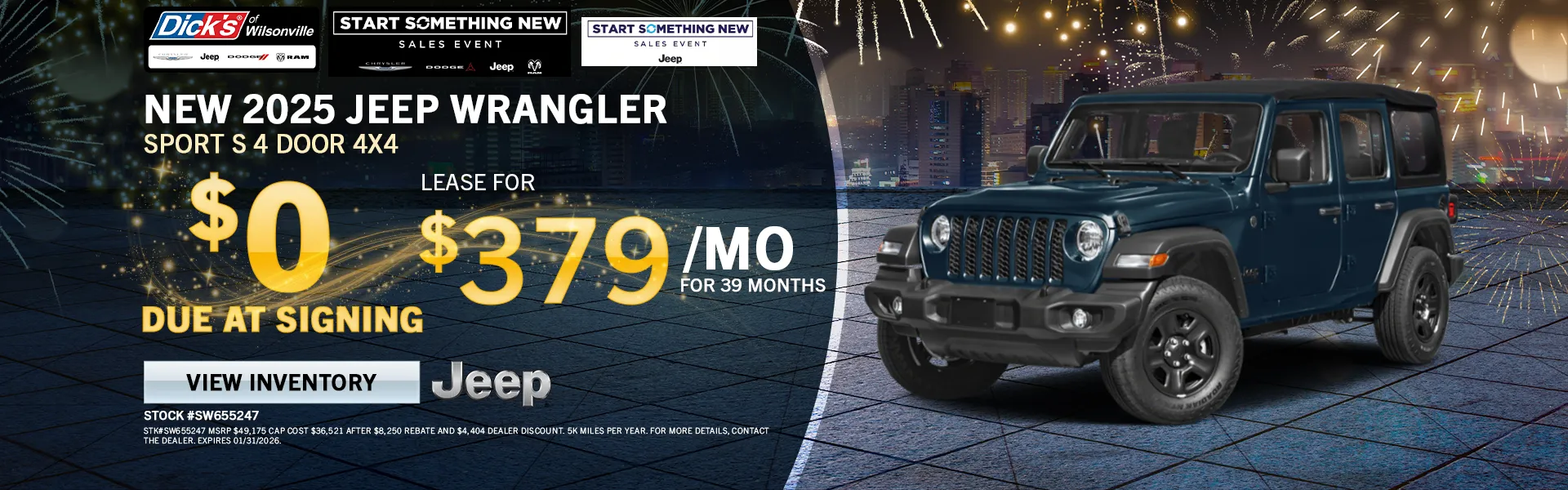 New 2025 Jeep Wrangler Special