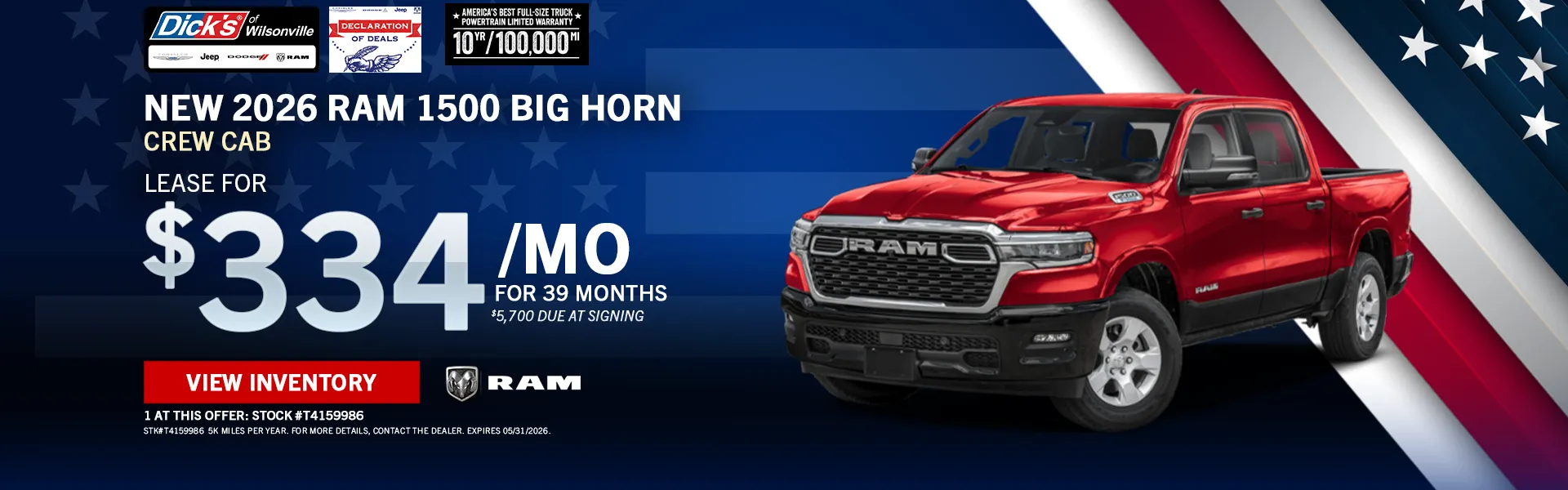 2026 RAM 1500 Special
