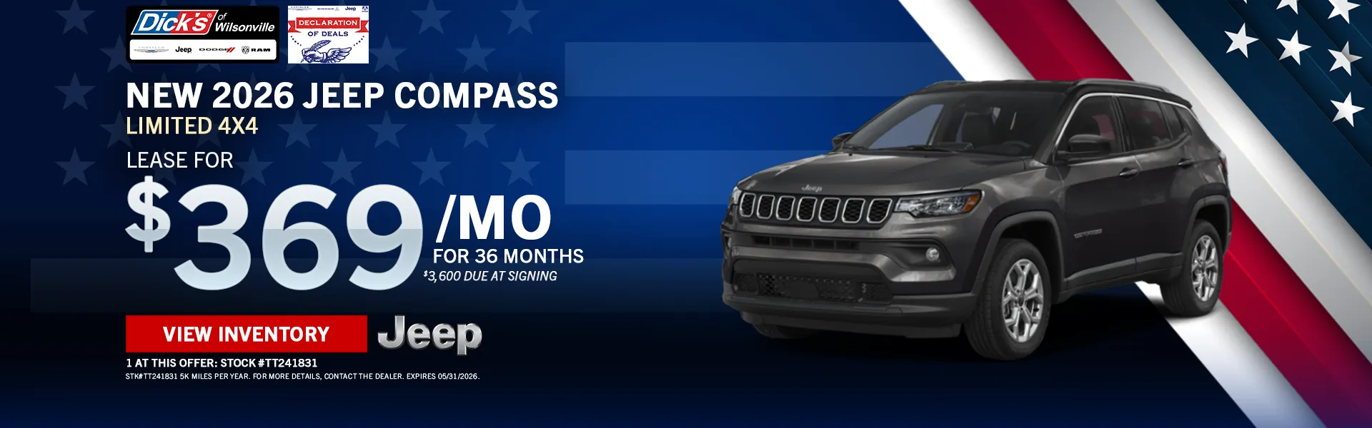 2026 Jeep Compass Special